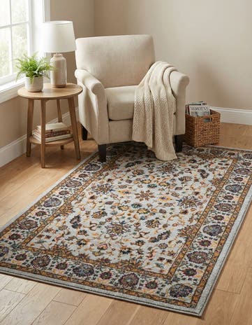 Cloud Gray Medina Rug