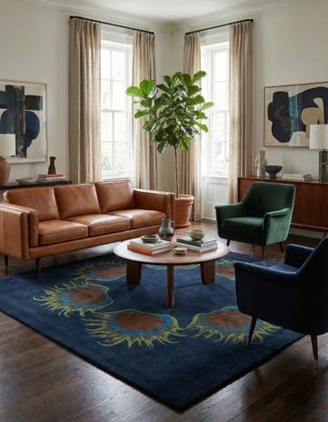 7' 6 x 7' 6 Luna Square Rug