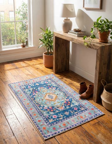 2' x 3' Washable Timeless Rug