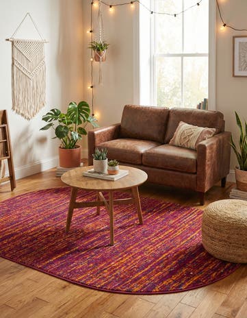 5' 3 x 8' Calypso Oval Rug