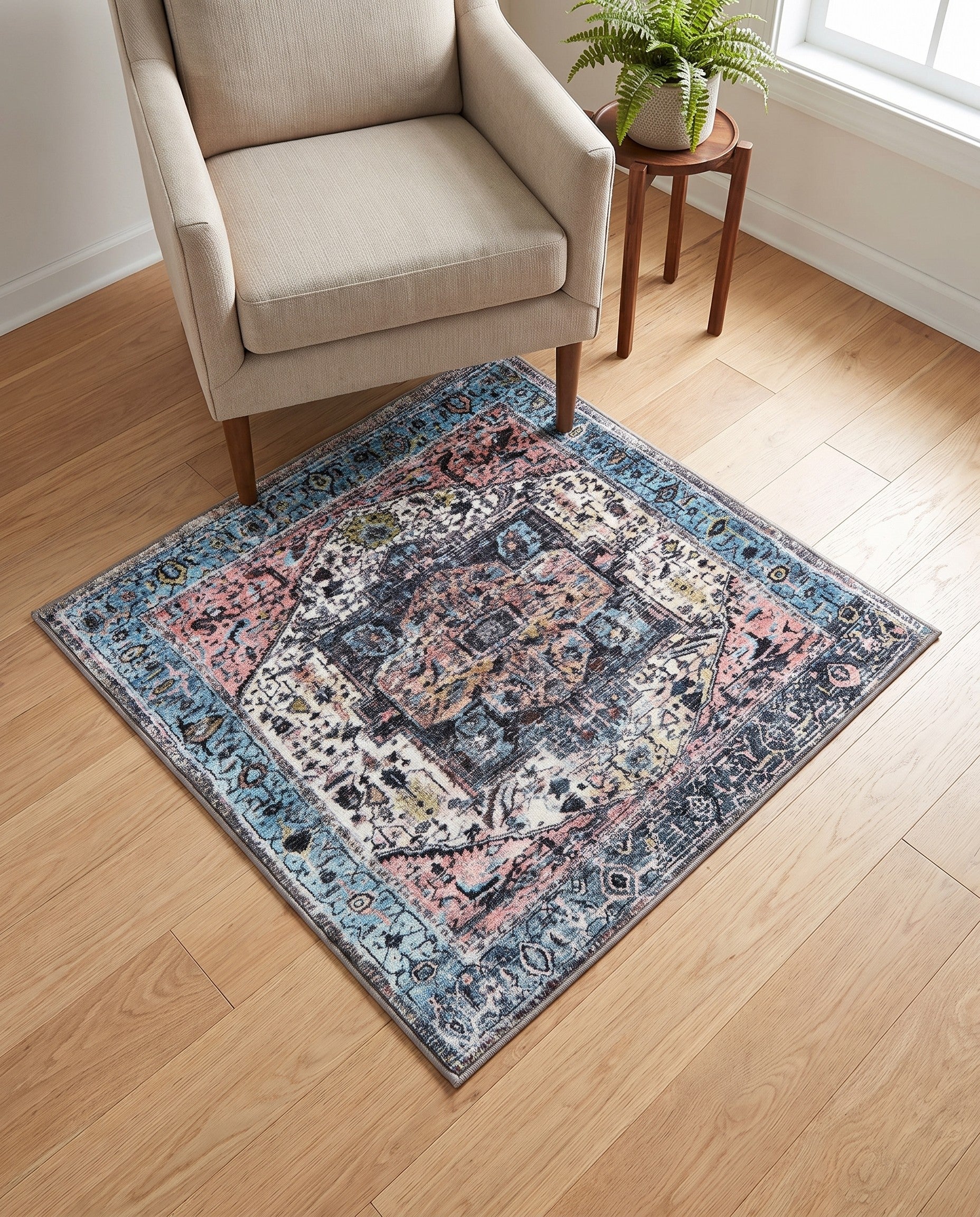 3' 3 x 3' 3 Medina Square Rug
