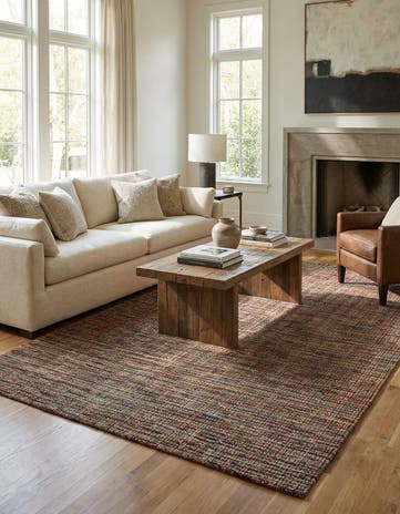 6' 7 x 10' Hand Knotted Darya Wool Rug