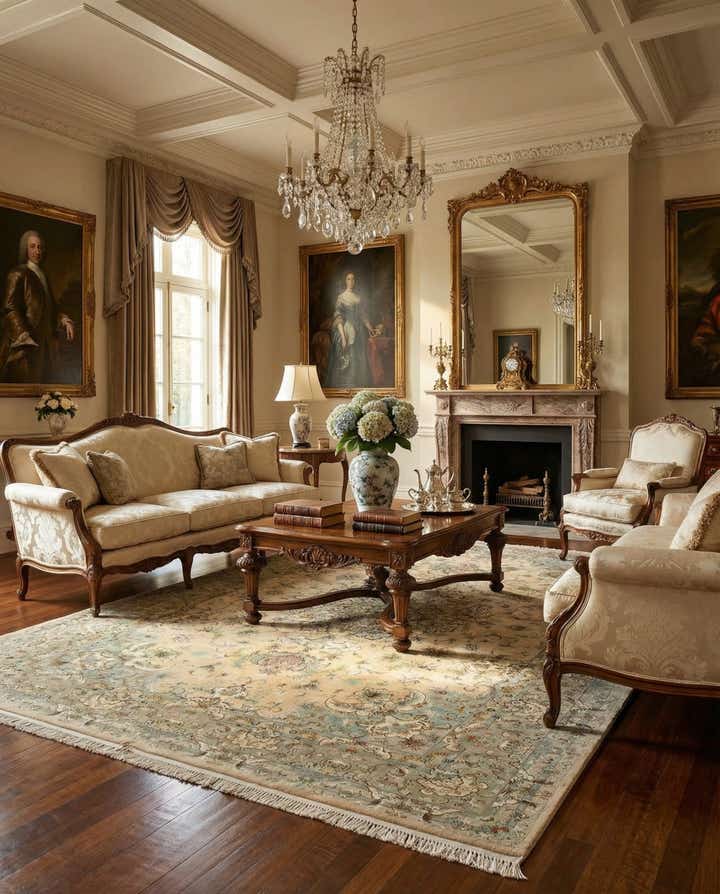 8' x 11' 7 Tabriz Rug