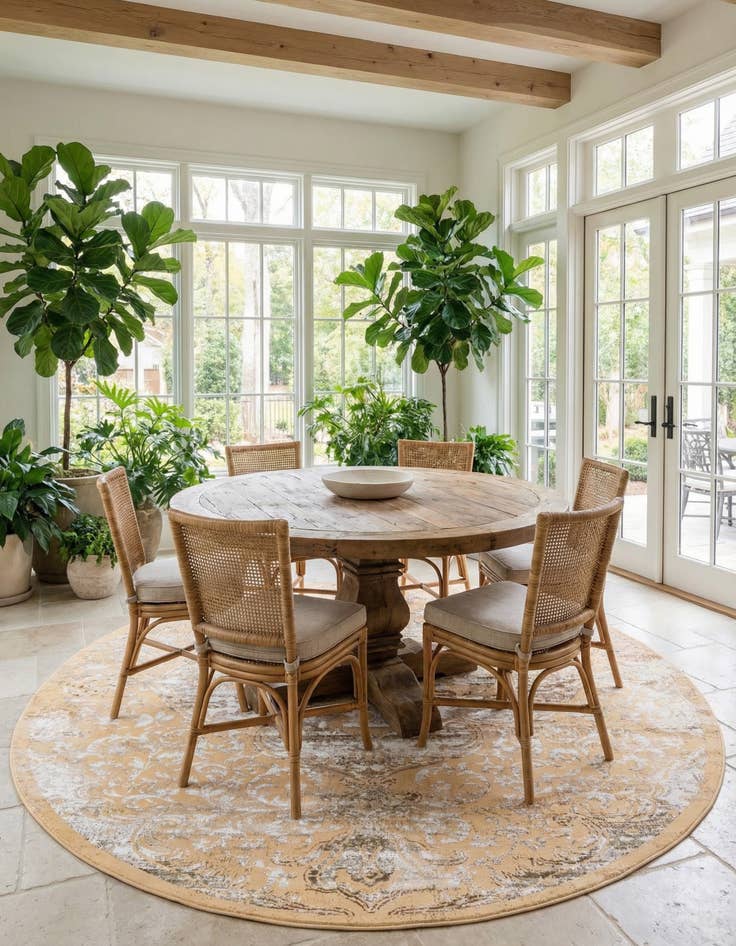 Detail image of  7' 10 x 10' Highbury Oval Rug