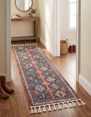 Rust Red Aramis Runner Rug