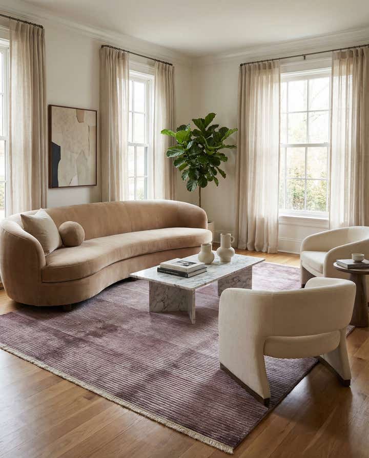 6' 7 x 9' 10 Hand Knotted Darya Wool Rug