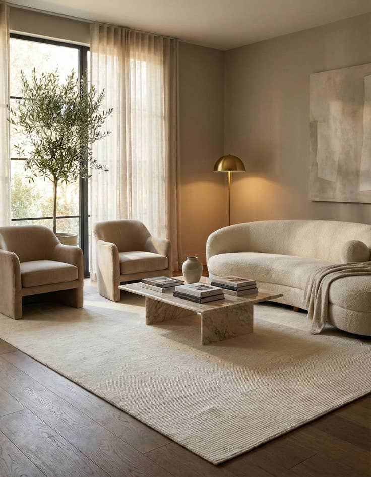 Detail image of 8' x 11' 5  Hand Knotted Darya Wool Rug