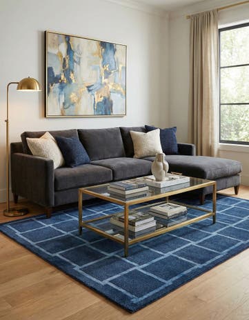 5' 9 x 7' 10 Hand Knotted Darya Wool Rug