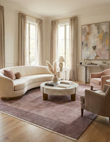 8' 2 x 11' 7 Hand Knotted Darya Wool Rug