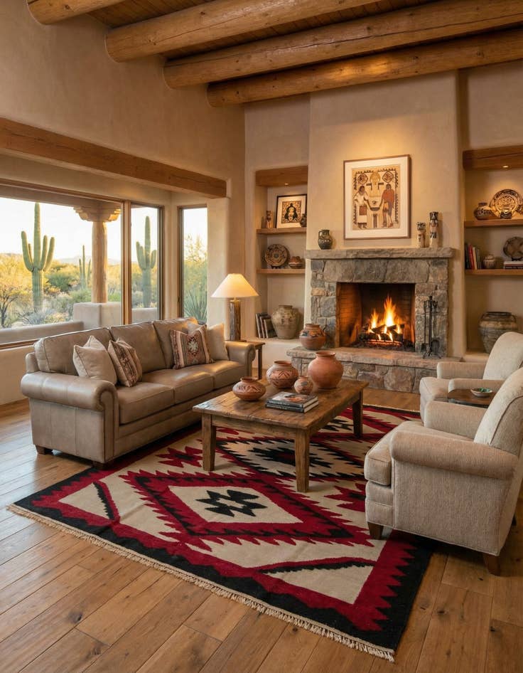 Detail image of  8' 2 x 10' 4  Hand Knotted Darya Wool Rug