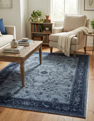 Blue Miranda Rug