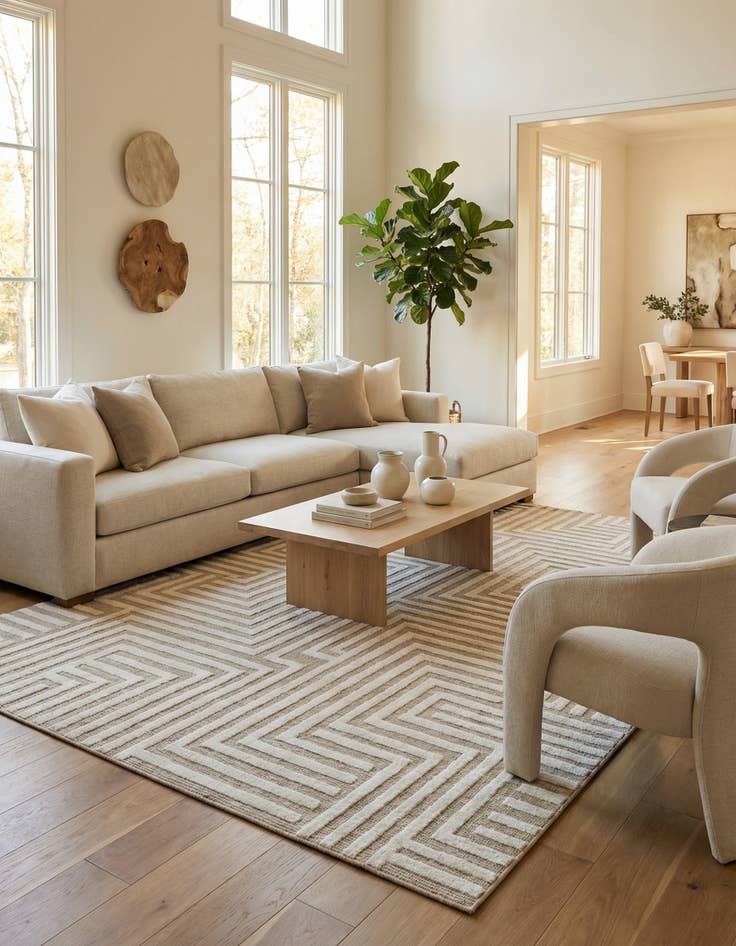 Detail image of 10' 8 x 14' Hermitage Rug