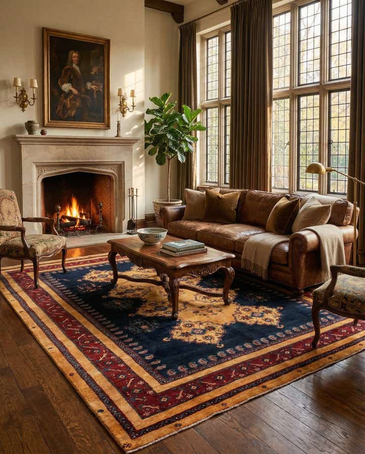 8' x 10' 1 Luribaft Rug