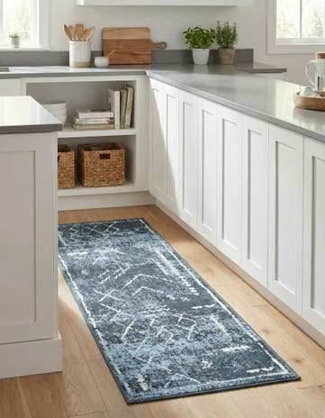 2' x 6' Kamala Washable Runner Rug