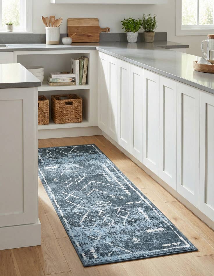 Detail image of 2' x 6' Kamala Washable Runner Rug