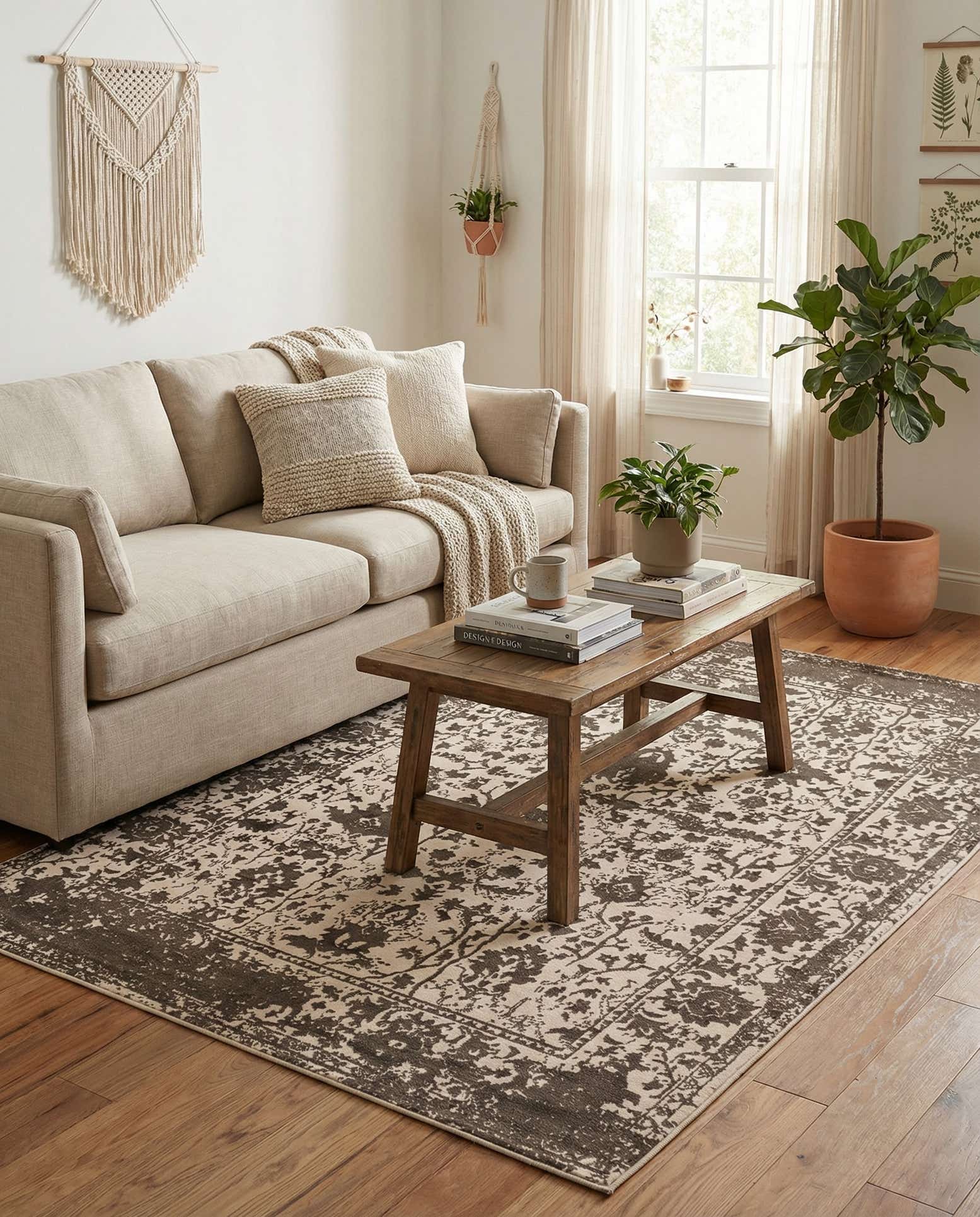 5' x 7' 10 Modern Classical Rug