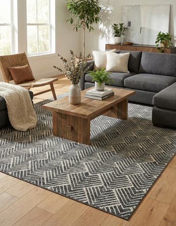 7' 10 x 10' Eco Trellis Rug