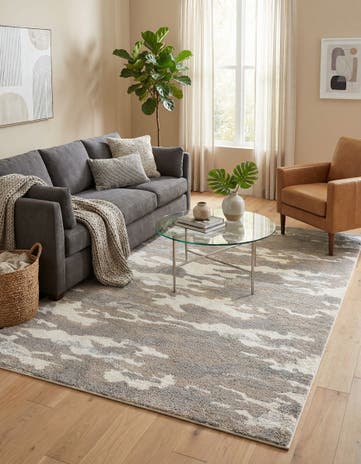 6' x 9' Sepia Rug