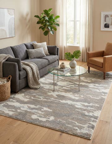 6' x 9' Sepia Rug
