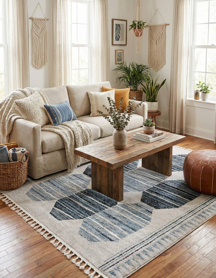 Detail image of 7' 10 x 10' Aramis Rug