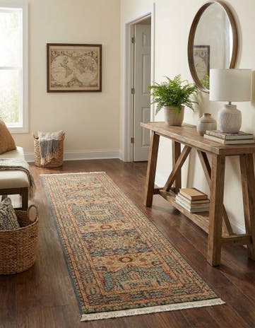 Blue Amina Runner Rug