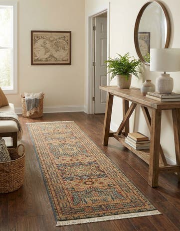 Blue Amina Runner Rug