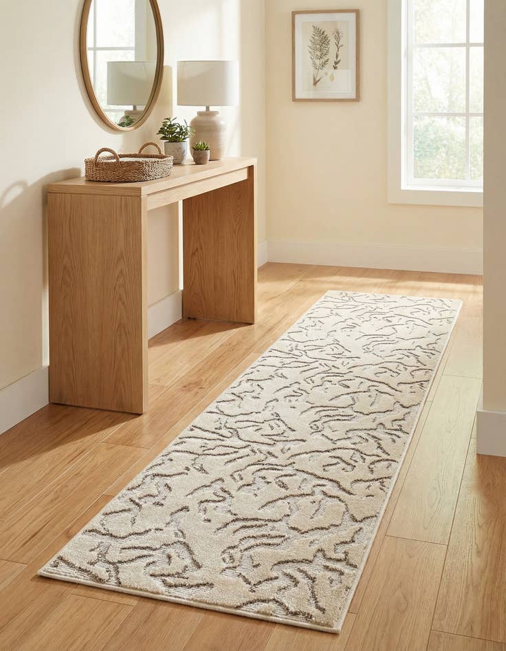 Detail image of 2' x 8'  Washable Sabrina Soto Indoor / Outdoor Runner Rug