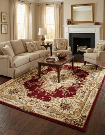 Red Chateau Rug