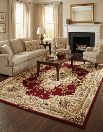 Red Chateau Rug