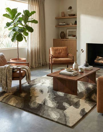4' x 6' Hand Knotted Nepal Wool Rug