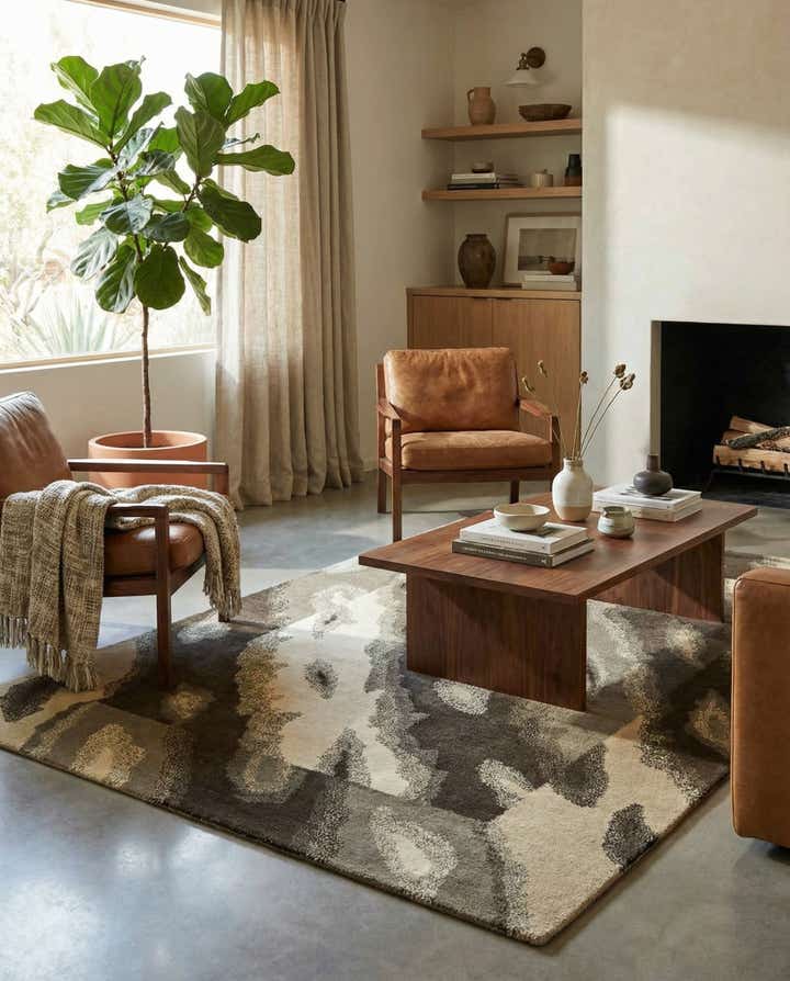 4' x 6' Hand Knotted Nepal Wool Rug