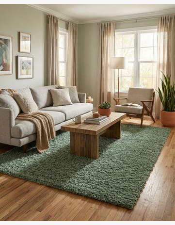 7' 10 x 10' Zermatt Shag Rug