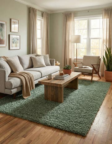 7' 10 x 10' Zermatt Shag Rug