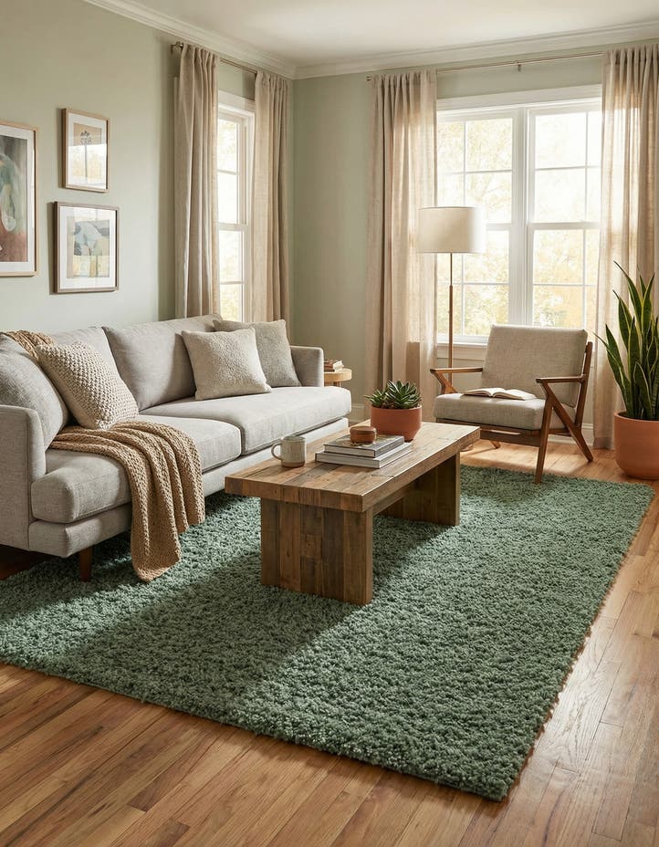 7' 10 x 10' Zermatt Shag Rug