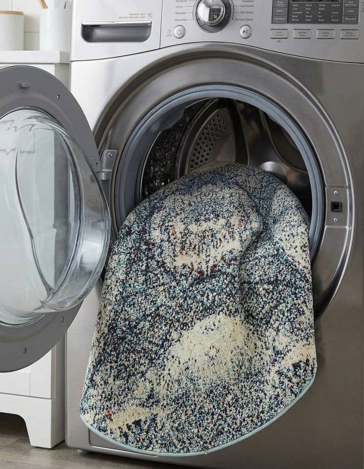 Detail image of 4' x 4'  Washable Arte Round Rug