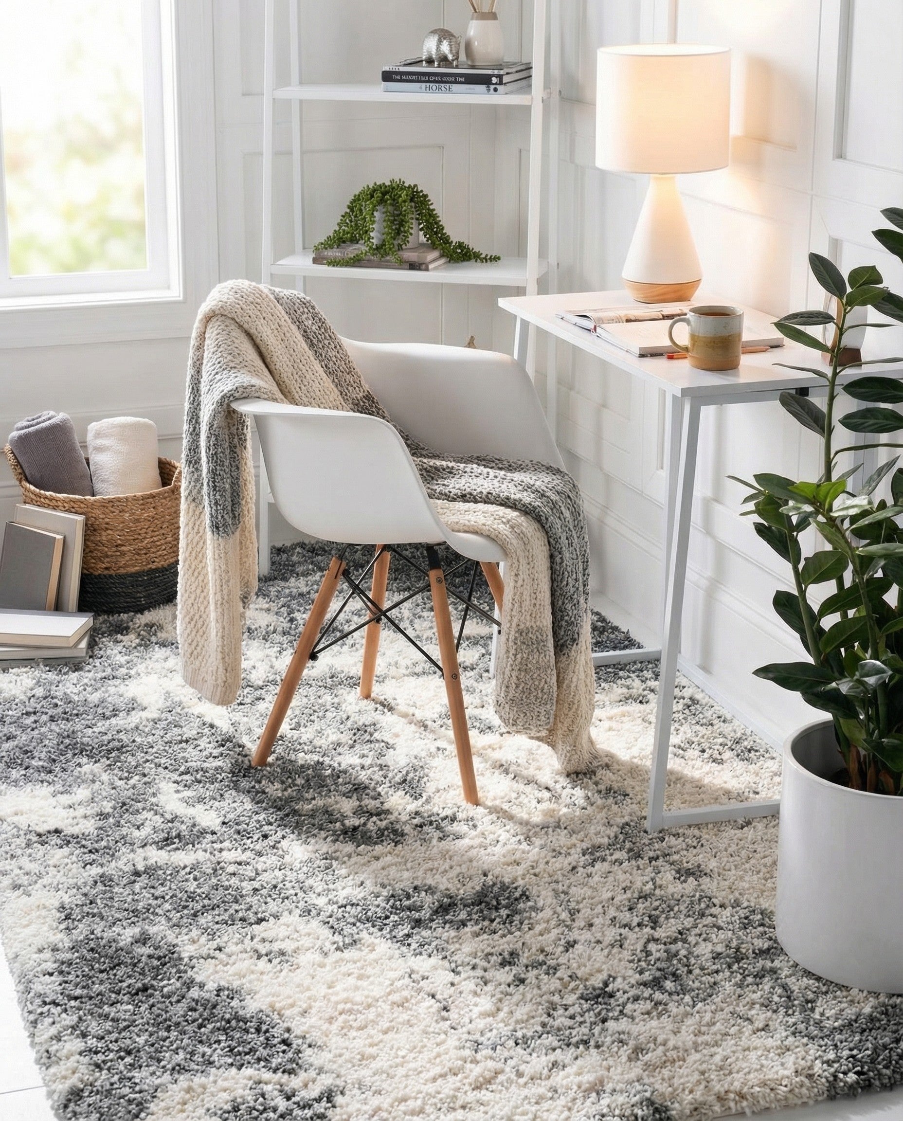  2' x 3' Soft Touch Shag Rug