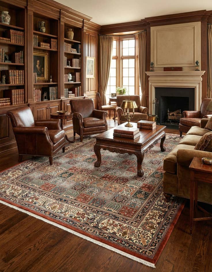 Detail image of 6' 9 x 9' 6 Mood Wool Rug