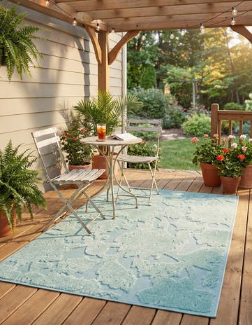 4' x 6' Easy-Clean Aruba Indoor / Outdoor Rug