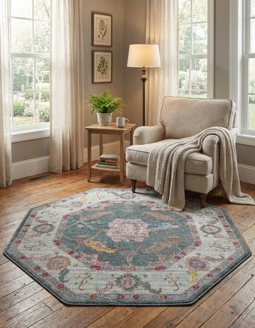 4' x 4' Paragon Octagon Rug