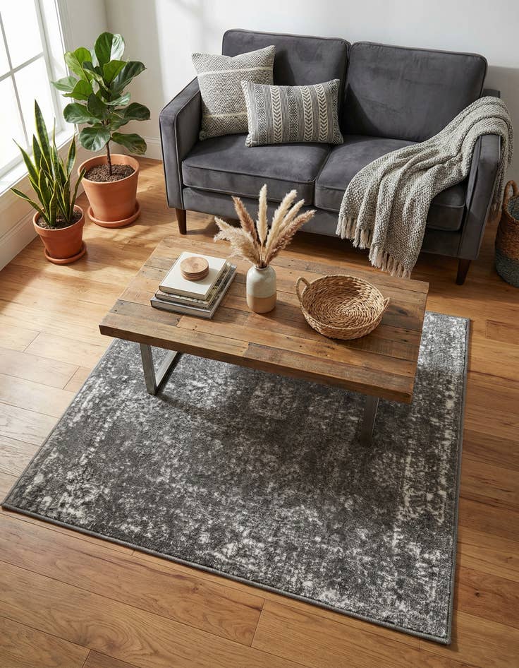 Detail image of  3' x 3' Monte Carlo Square Rug