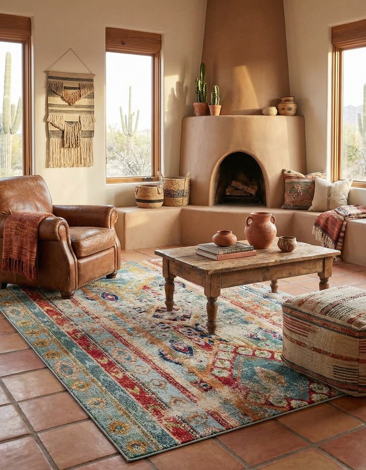 7' x 10' Washable Mesa Rug