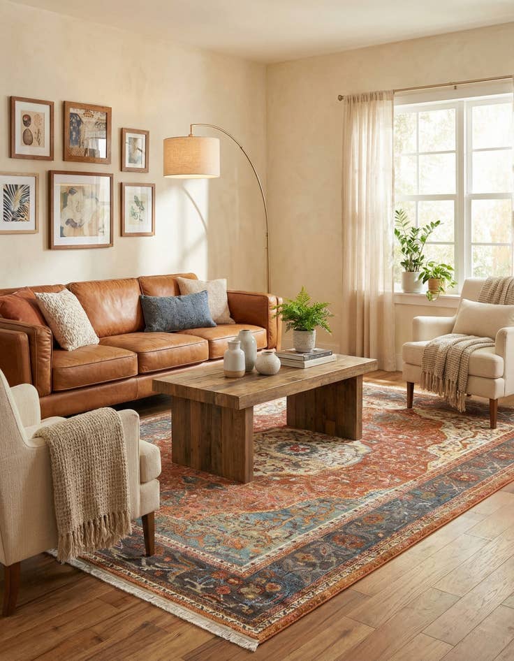 Detail image of  7' x 10' Santiago Rug