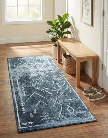 2' x 4' Kamala Washable Runner Rug