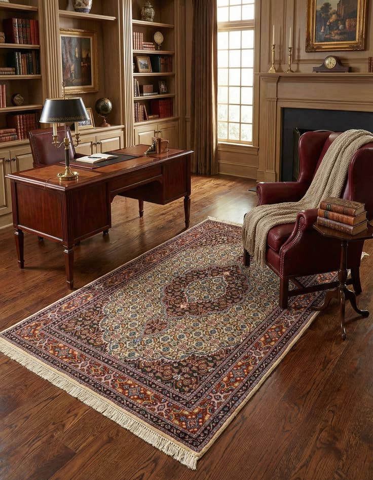 Detail image of 3' 2 x 4' 9 Mood Wool Rug