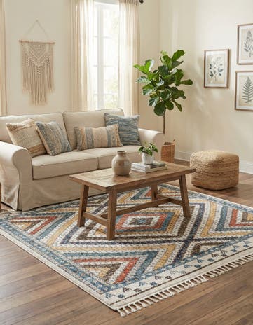 7' 10 x 7' 10 Aramis Square Rug