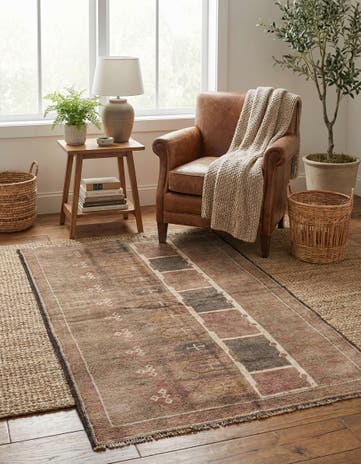 3' x 4' 10 Hand Knotted Ultra Vintage Persian Wool Rug
