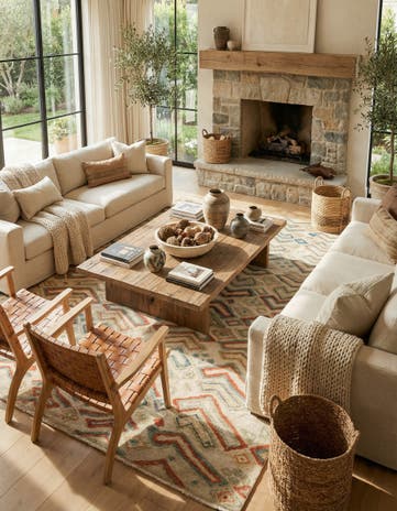 9' x 12' 2 Hand Knotted Darya Wool Rug