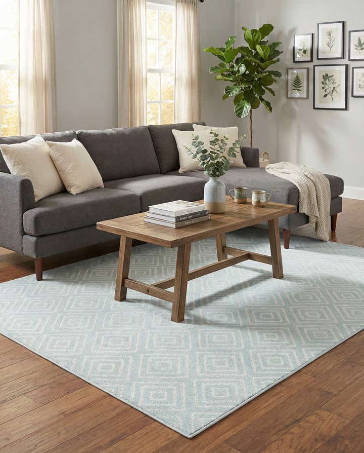 6' x 9' Easy-Clean Sabrina Soto Indoor / Outdoor Rug