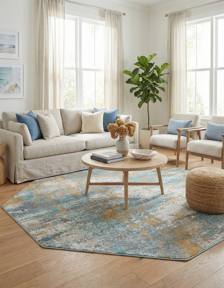 Detail image of 8' 2 x 8' 2 Paragon Octagon Rug