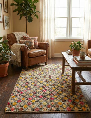 3' 1 x 5' 3 Hand Knotted Balouch Wool Rug